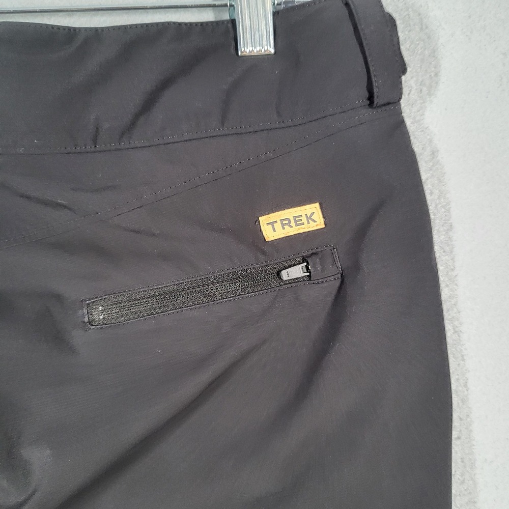 Trek Shorts Men's Medium Black Zip Pocket Outdoor Hiking Cycling Activewear - Picture 6 of 10